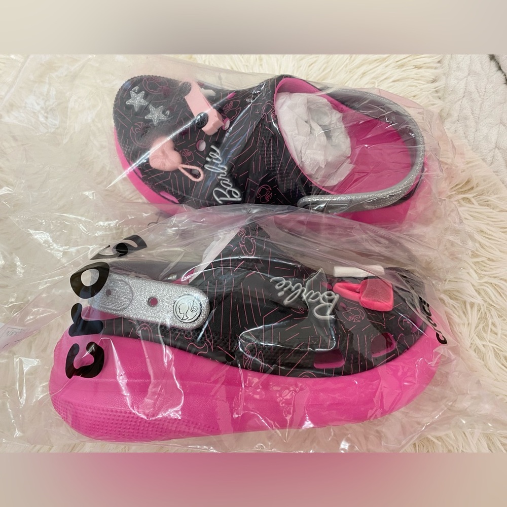 Barbie Crush platform crocs